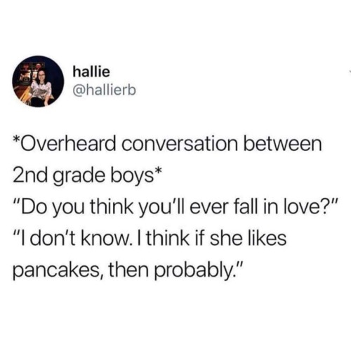 whitepeopletwitter:If she can make pancakes as well then it’s a...