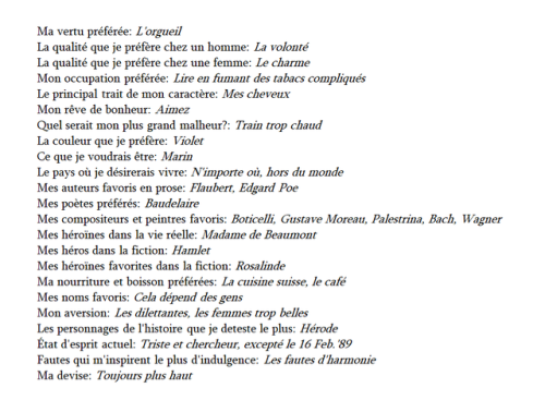 barcarole:Debussy answers the questions in the Confessions...