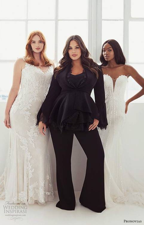 Ashley Graham x Pronovias 2020 Wedding Dresses — A gorgeous new...