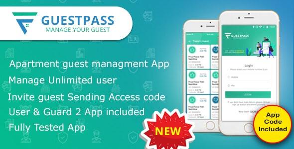 GuestPass - Apartment Guest Managment App Nulled