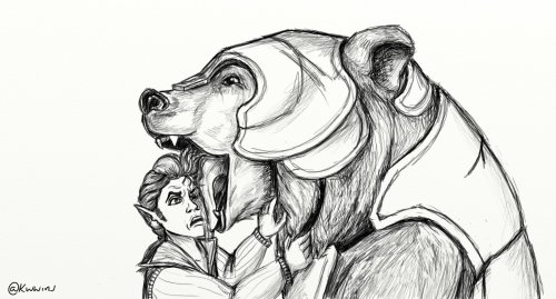 hankered-waistline:Trinket loves Vox Machina! I finally...