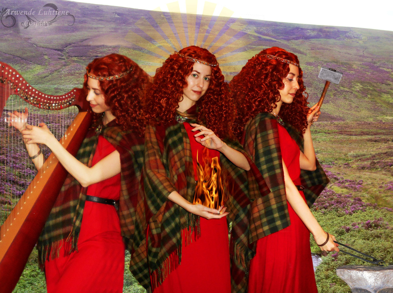 The Aeternal Swirling Fight Celtic Goddesses Brighid Part