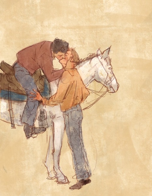 spn deancas spnfanart talk to me archiart cowboys because yes