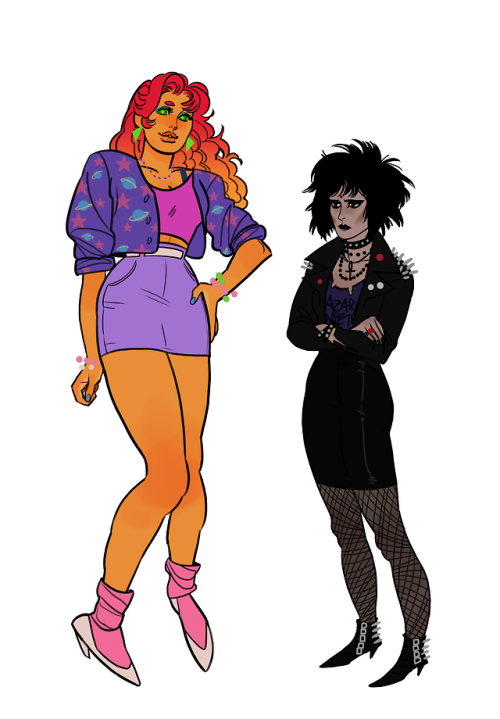 ai-em-maes:teen titans in clothing historically accurate to...