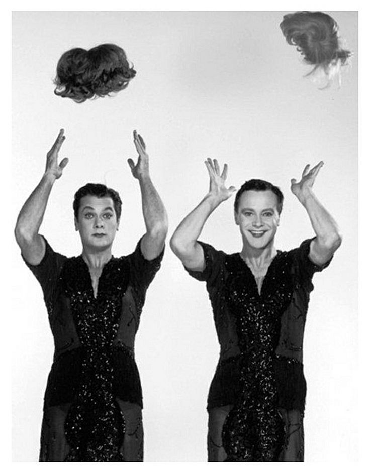 The Nifty Fifties — Tony Curtis and Jack Lemmon publicity ...