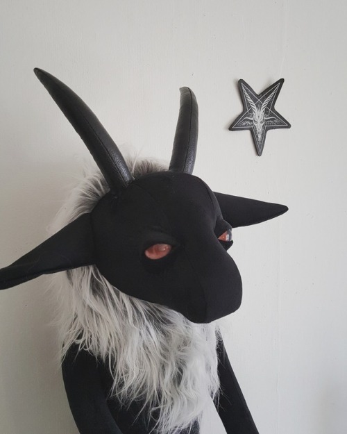 satanic goat plush