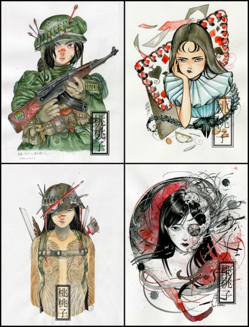 coolpops:Artist Showcase: Peach Momoko - Follow Artist on...