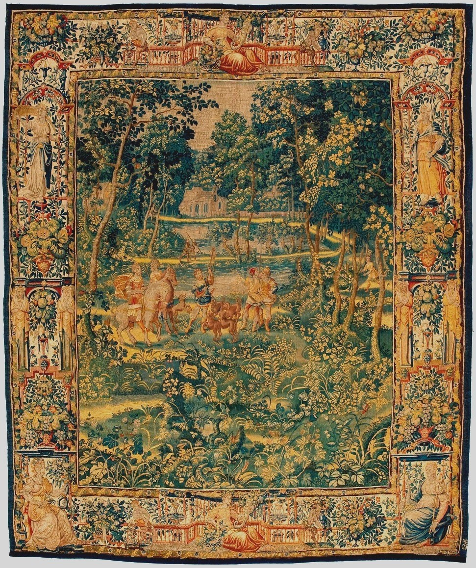 WHERE THE LINE OF THE HORIZON MEETS THE SEA..... — PERSIAN TAPESTRY
