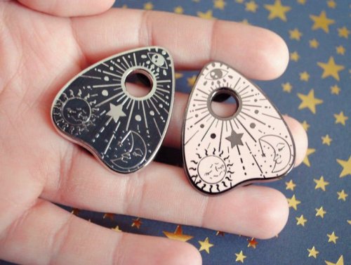 sosuperawesome:Planchette Enamel PinWitch Vampire Clothing on...