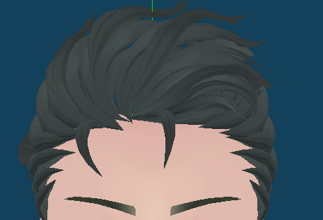mmd base with hair
