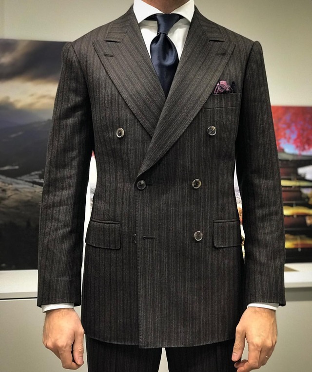 Sartorial inspirations — The impeccable fit of @wwchantailor DB suits ...