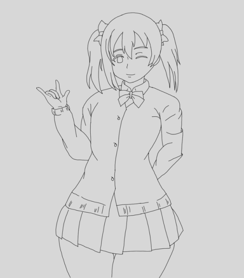 snivlog:Nico Yazawa sketch