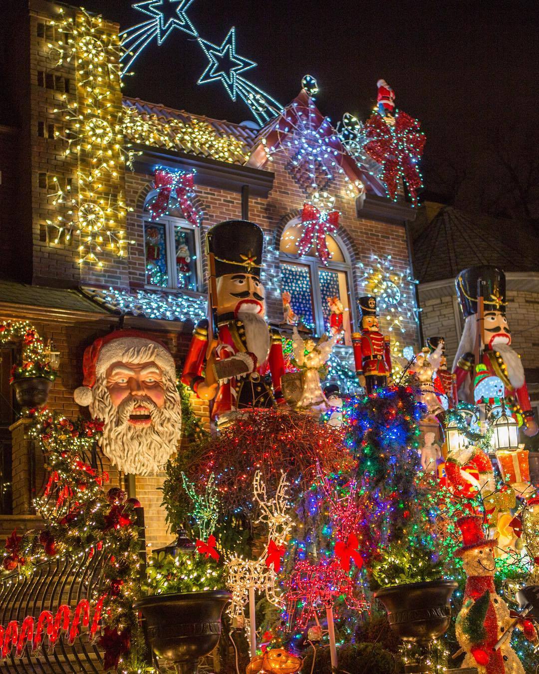 Brooklyn's famous Dyker Heights Lights by @ty_iv for @nycgo 🎄🎄🎄