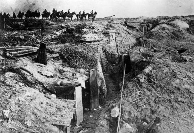 At the Sharp End — jasta11: British trench taken by the Germans,...