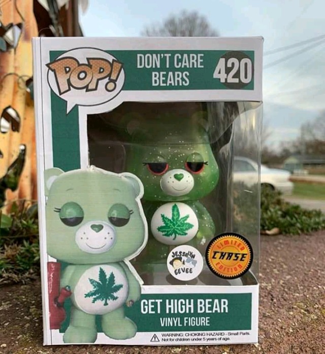 stoner care bear plush