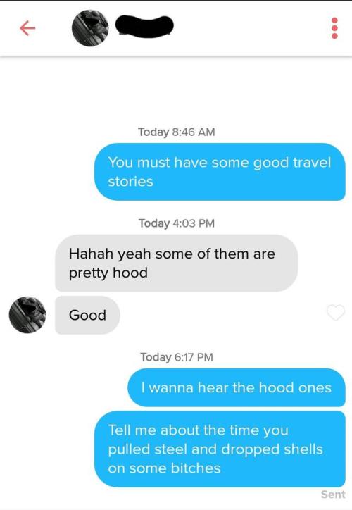 tinderventure:Bio said she was a world traveler