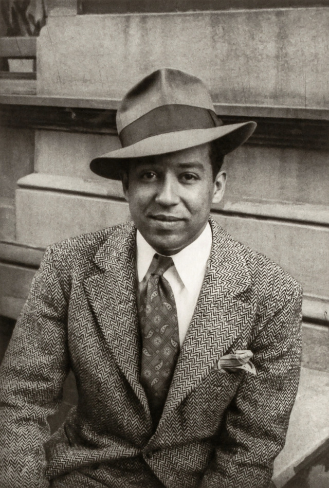 JoeInCT • Langston Hughes, Photo by Carl Van Vechten, 1939