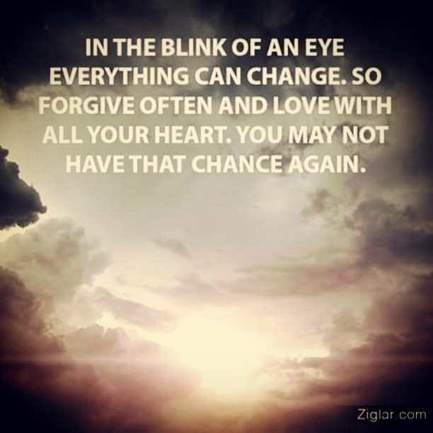 in a blink of an eye life changes quotes
