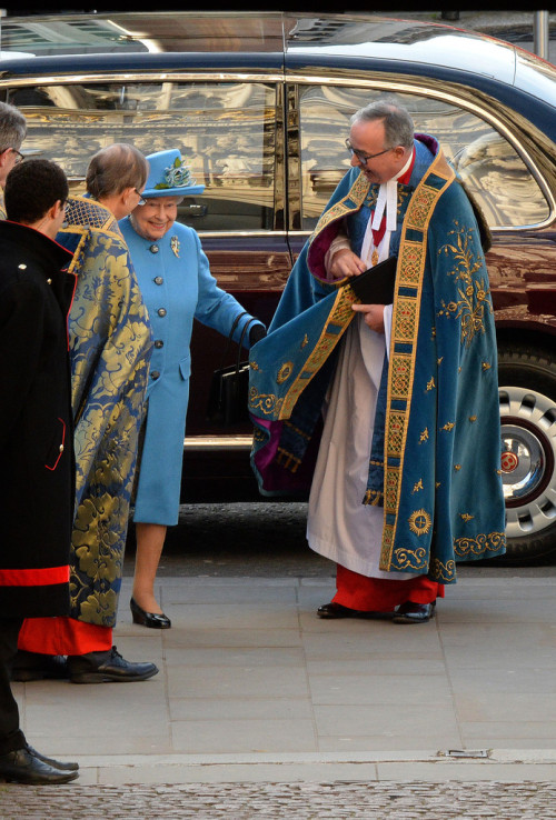 royalwatcher:The British Royal Family attended the annual...