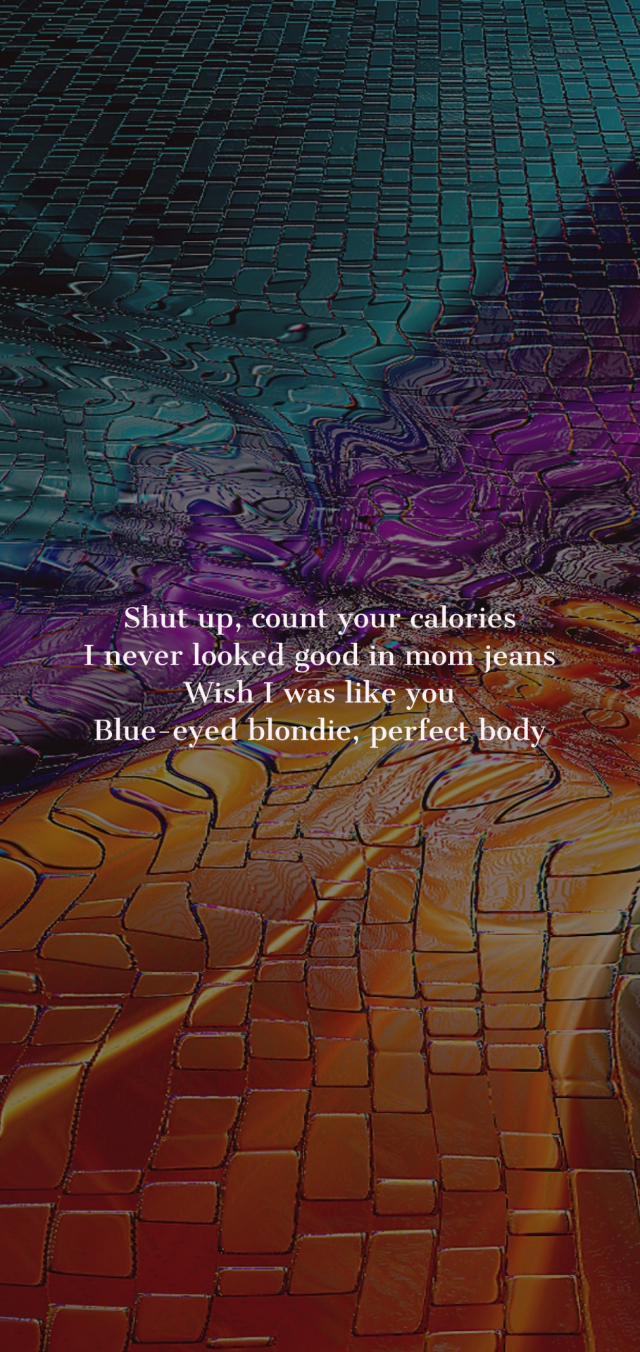 Count Your Calories I Never Looked Good In Mom Jeans Shut Up
