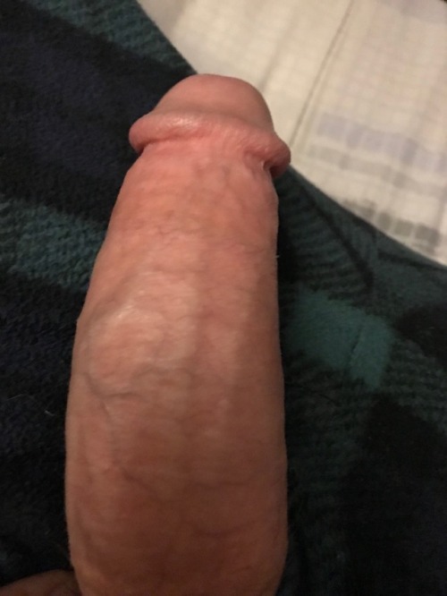 Playing with my fatty penis.