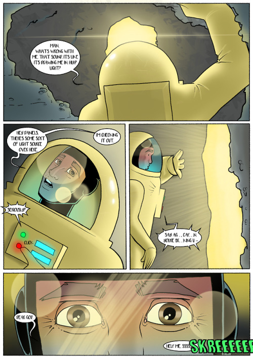 jackthemonkeyworld:NEW BREED - pages 14 -17The Captain learns...