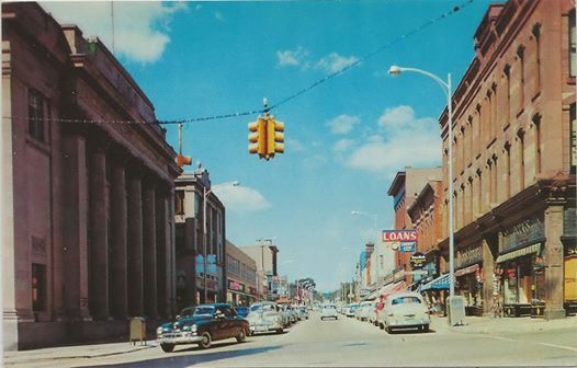 Terra Dei — Washington Street, Marquette, MI - circa 1950s