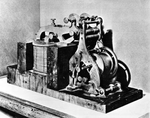 May 24, 1844: Samuel Morse telegraphs “WHAT HATH GOD WROUGHT?”...