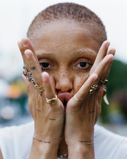 midnight-charm:Adwoa Aboah photographed by Cass Bird for Sunday...