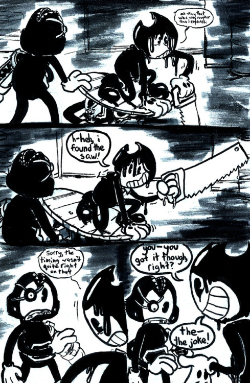 bendy and the ink machine chapter 5 story boards