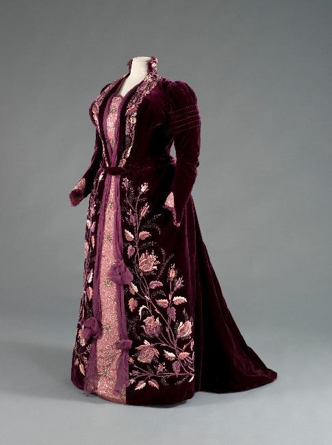 Dress, 1887 From the Musée Galliera - gdfalksen.com