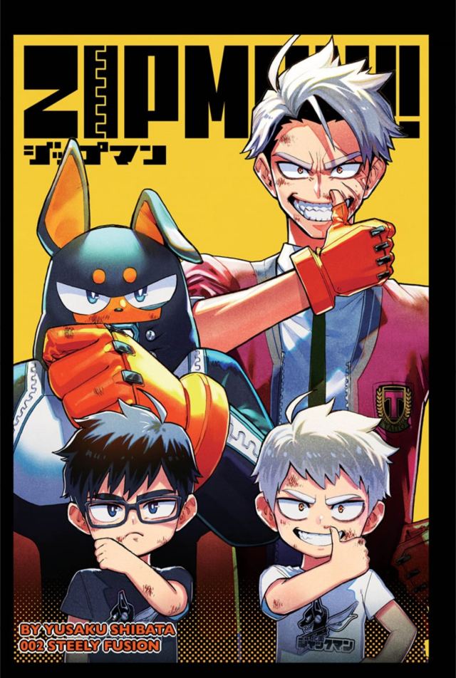 Zipman!! chapter 2 color page.