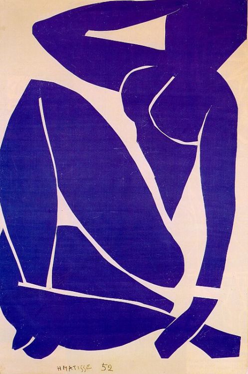 artist-matisse:Blue Nude III, Henri MatisseMedium:...