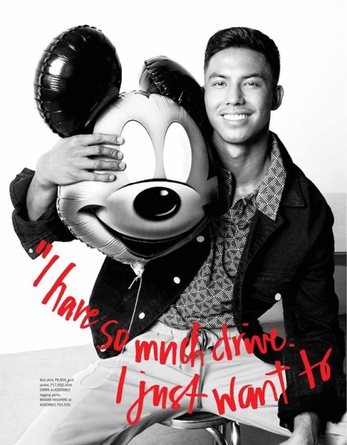 wes2men:Tony Labrusca for Garage Philippines June-July 2018