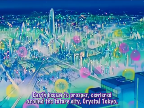Silver Moon Crystal Power Kiss!, The Timeline of Crystal Tokyo (Anime)