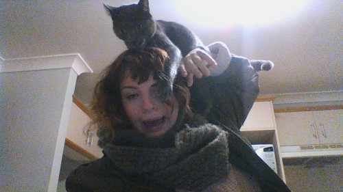 bubclub:tried to take selfies with my baby cat and he didnt...