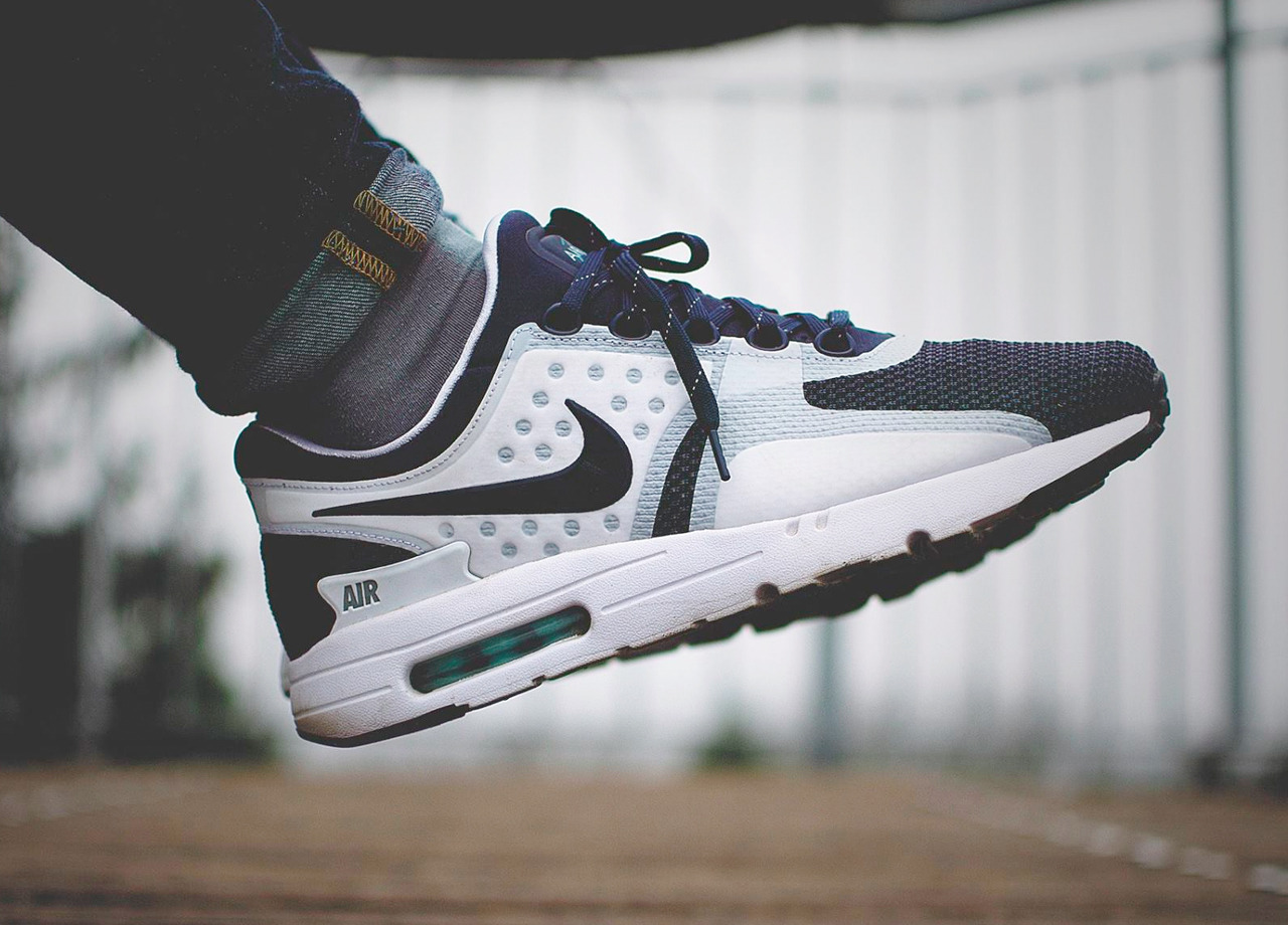 Air Max Zero White On Feet Air Max Zero White On Feet