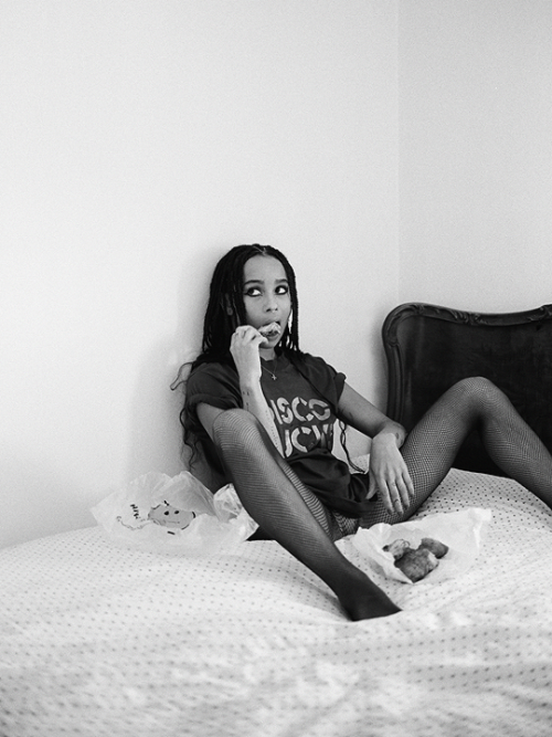 chewbacca-archive:Zoë Kravitz photographed by Marlene Marino for...