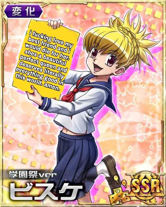 hxh mobage cards on Tumblr