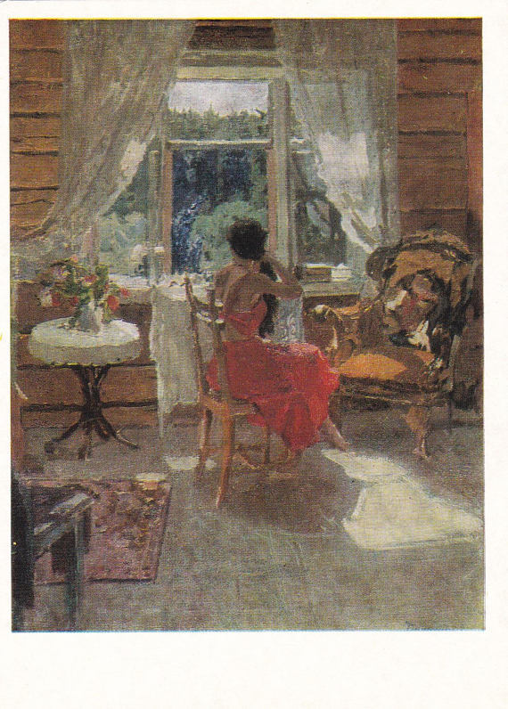 F. Reshetnikov “Interior”, postcard from 1979
Buy here: http://etsy.me/2njpFoU