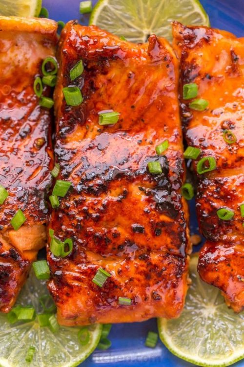 foodffs:Honey Glazed Salmon RecipeFollow for recipesGet your...