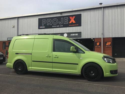 Projex Design Uk Vw Caddy Maxi Van Finished With Lowering Kit And