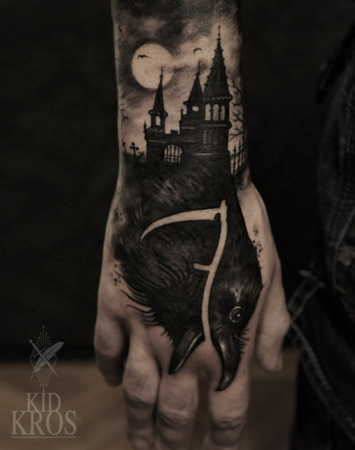 fuckyeahtattoos:Amazing tattoo done by Kid...