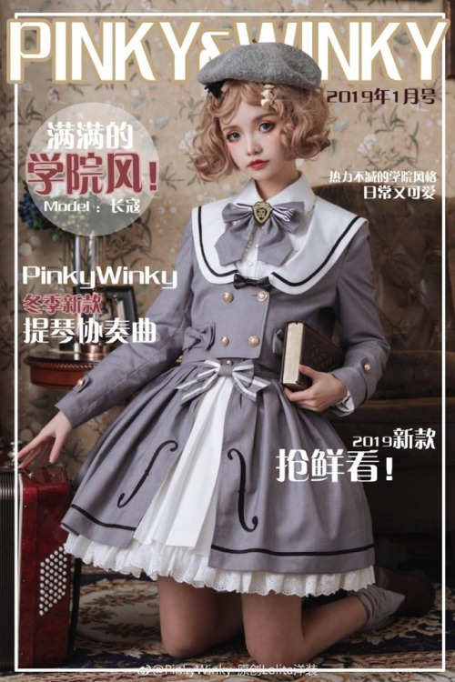 lolita-wardrobe:NEW Release: Pinky Winky 【-Violin Concerto-】...