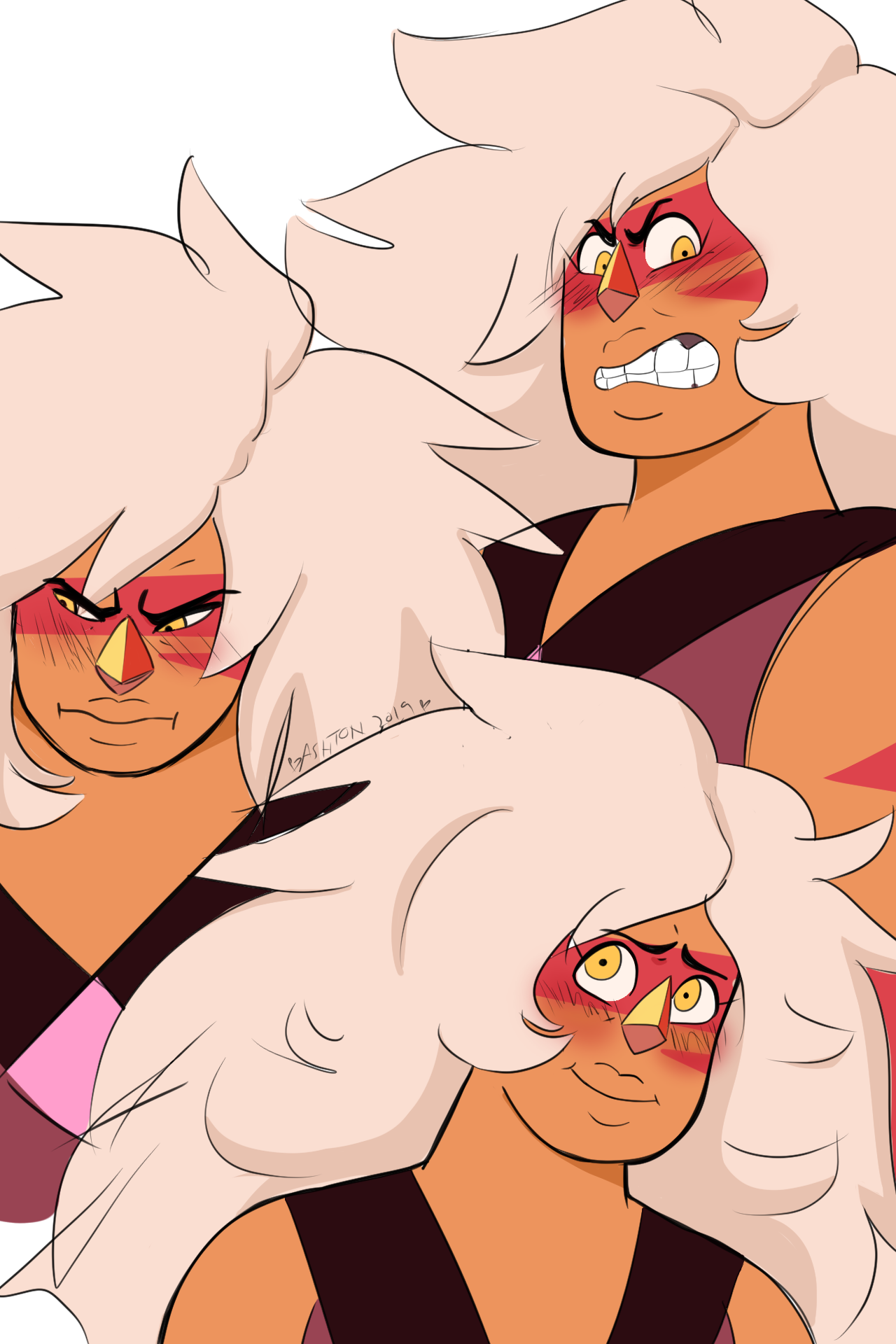 here’s some cute blushy jaspers for your soul