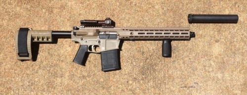 mk-ultra-armory:.308 AR10 Pistol 12.5" w/ a retro aimpoint...