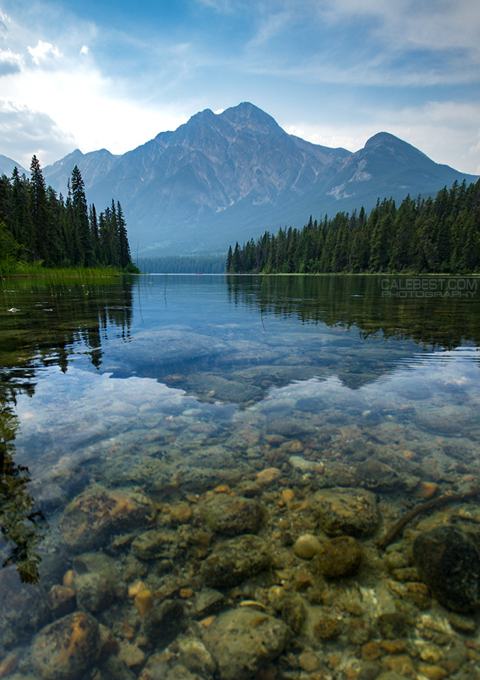 Cale Best Photography — Pyramid Lake and Pyramid Mountain - Jasper...