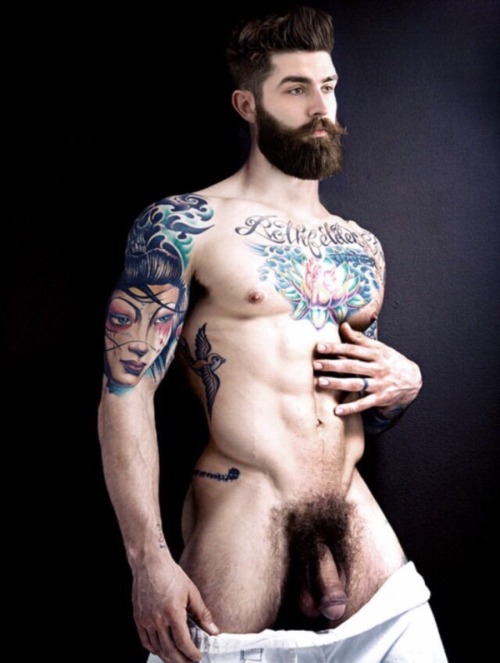 Nude Men With Tattoos