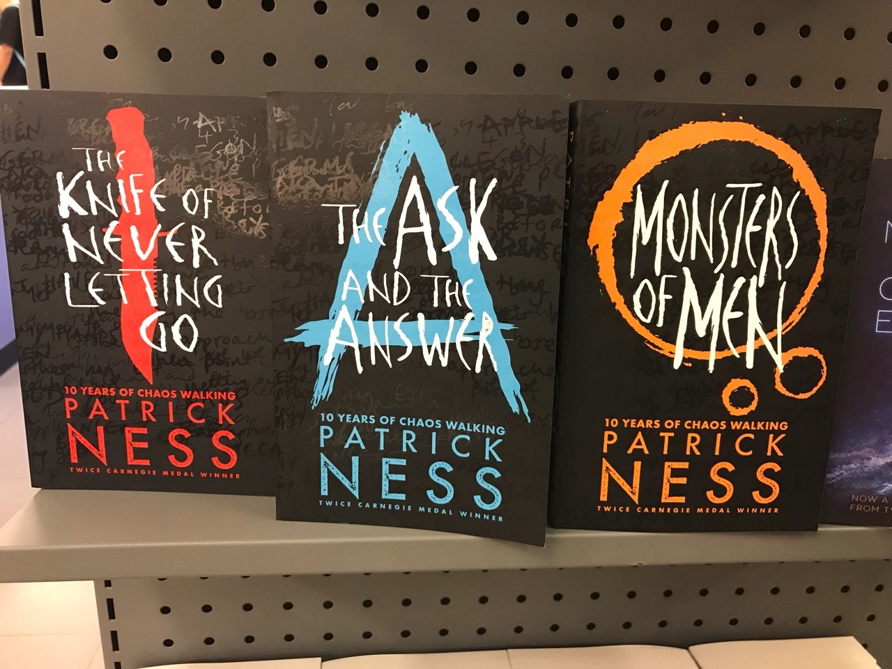 chaos walking trilogy patrick ness