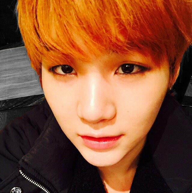 you make me begin : sugaabby: Min Suga x orange hair